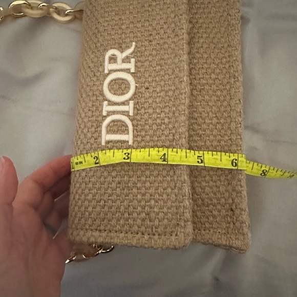 Dior Raffia Shoulder Bag - Picture 4 of 4